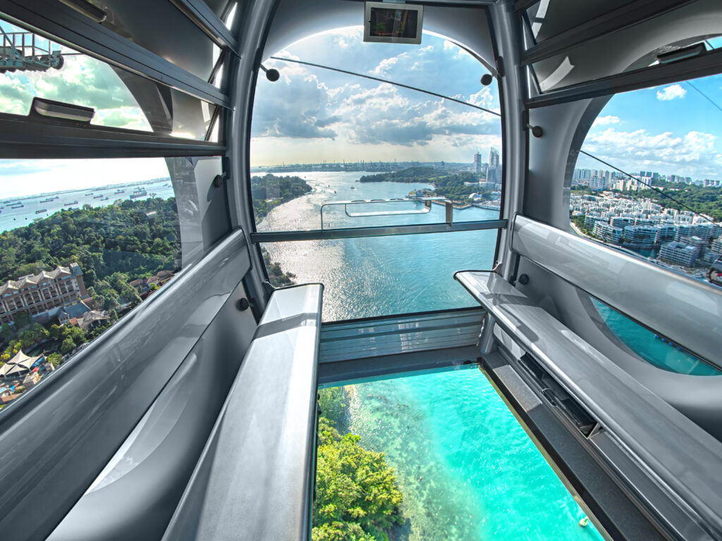 SINGAPORE CABLE CAR LAUNCHES WORLD’S FIRST SKYORB CABINS