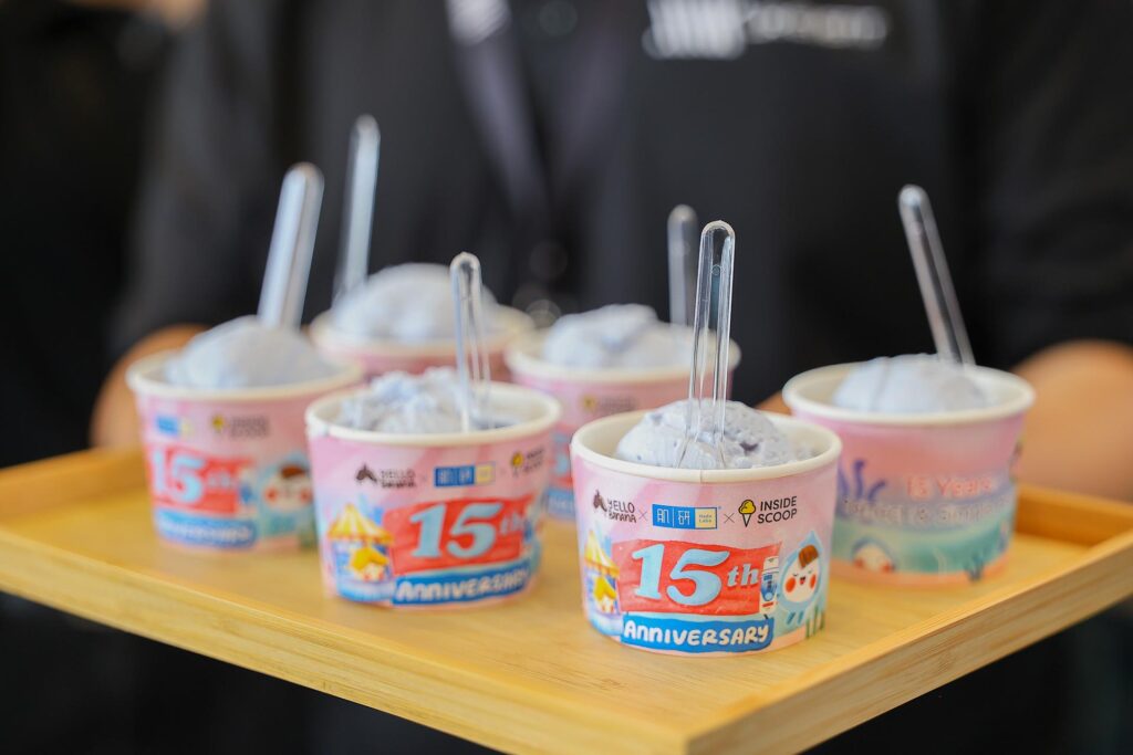 Hada Labo Introduces the Aqua Fresh Yogurt Ice Cream in conjunction with its 15th Anniversary