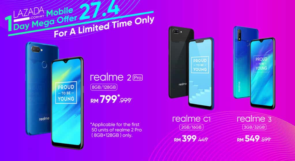 Get realme Phones From RM 399 Only On 27 April!