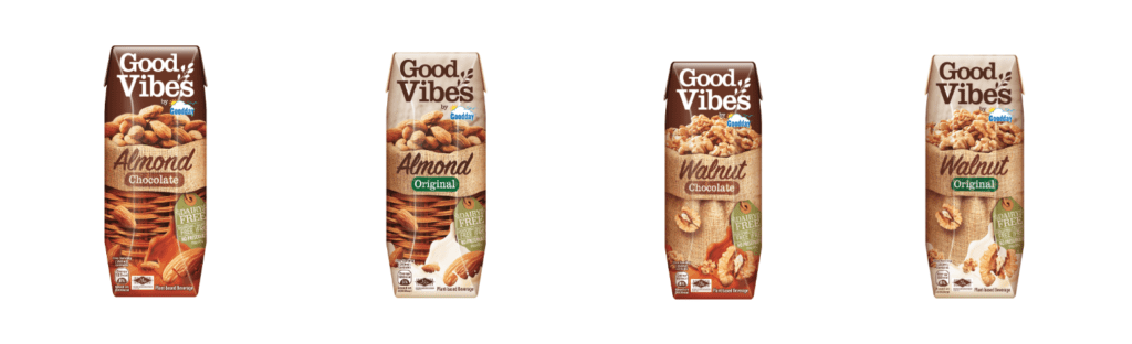 GOODDAY MILK PROVIDES NON-DAIRY ALTERNATIVES FOR ITS CONSUMERS WITH GOOD VIBES