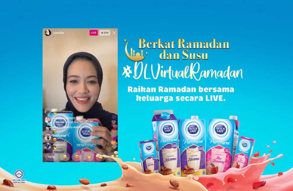 Dutch Lady Milk Industries Berhad brings Malaysians together through meaningful virtual Ramadan experience