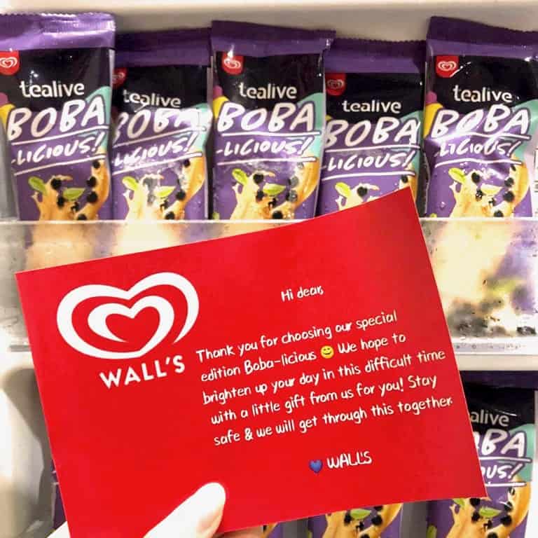 Wall’s Special Edition Tealive Boba Ice Cream Kini Boleh Didapati Di Seluruh Negara