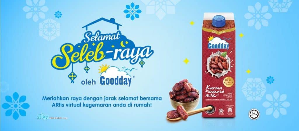 Goodday Milk launches ‘Selamat Selebraya’ the First-ever, large scale webAR based Virtual Celebrities Initiative this Raya