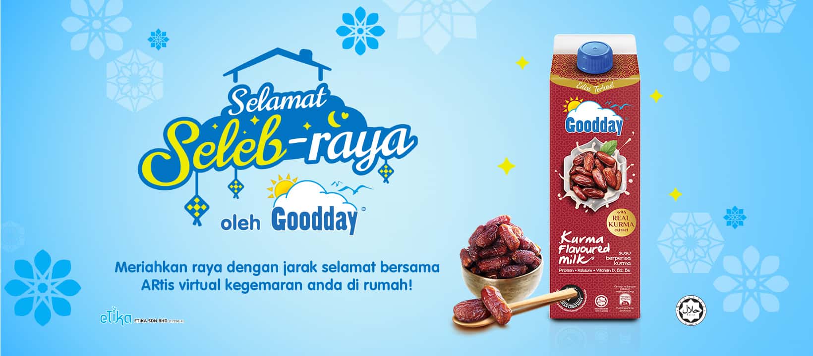 You are currently viewing Goodday Milk leverages technology for goodness filled Raya celebrations