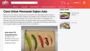 Discovery Asia Pacific Lancarkan Laman Web Asian Food Network Dalam Bahasa Malaysia