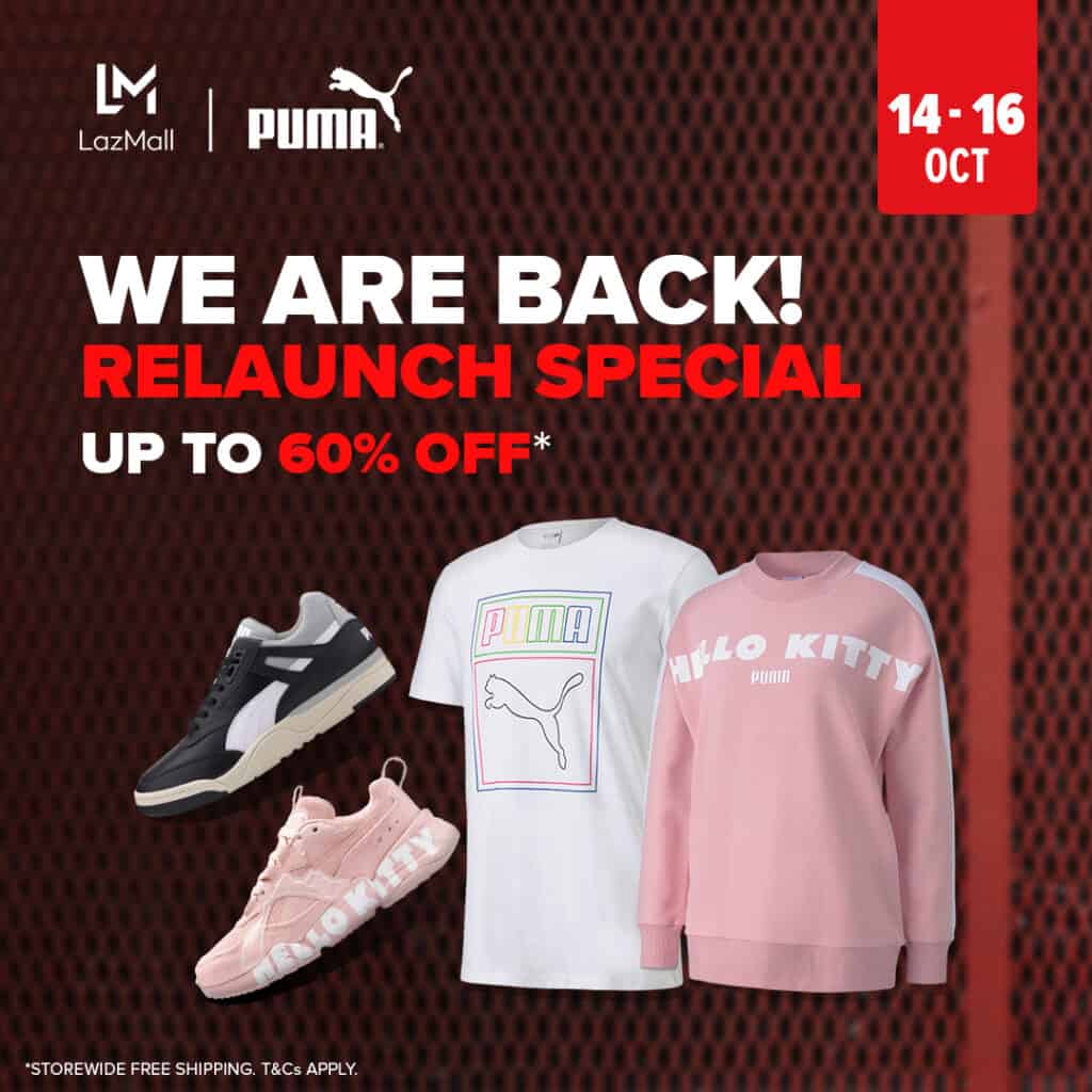 Puma Renews Partnership with Lazada to Expand Online Retail Footprint ...