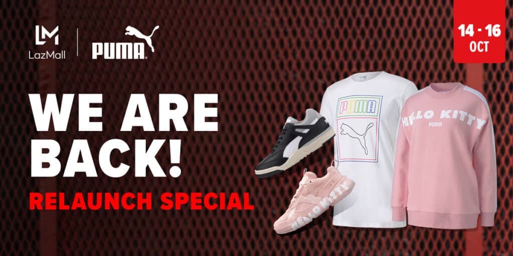 Puma lazada best sale