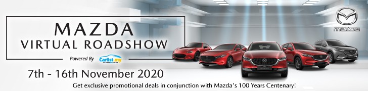 Jerayawara Digital Mazda 2020 (Mazda Virtual Roadshow 2020) yang dibawakan oleh Carlist.my