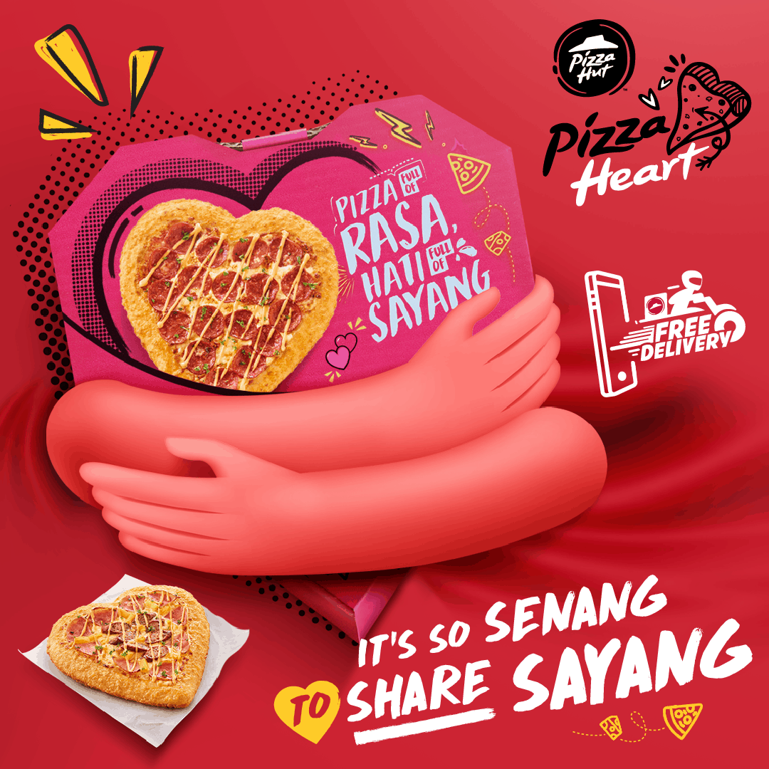 Read more about the article Ungkapkan Kasih Sayang Dari Maya Ke Realiti Dengan Kiriman Piza ‘Hati’ Buat Mereka Yang Jauh Dimata