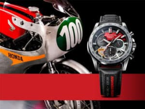Read more about the article Casio bakal Lancar Edisi Terhad Honda Racing EDIFICE Diinspirasikan oleh Motosikal Honda RC162 Legenda