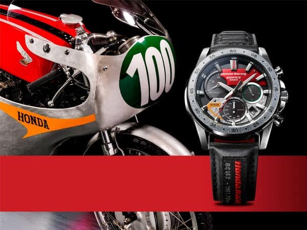 Casio bakal Lancar Edisi Terhad Honda Racing EDIFICE Diinspirasikan oleh Motosikal Honda RC162 Legenda