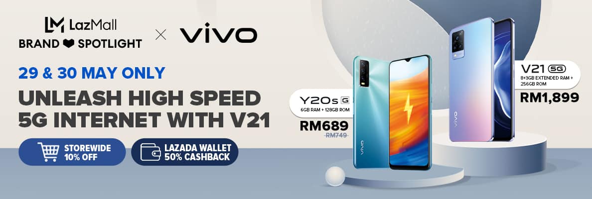 Read more about the article vivo x LazMall Super Brand Spotlight Offering 2-Day Smartphone Sales starting from 29th May