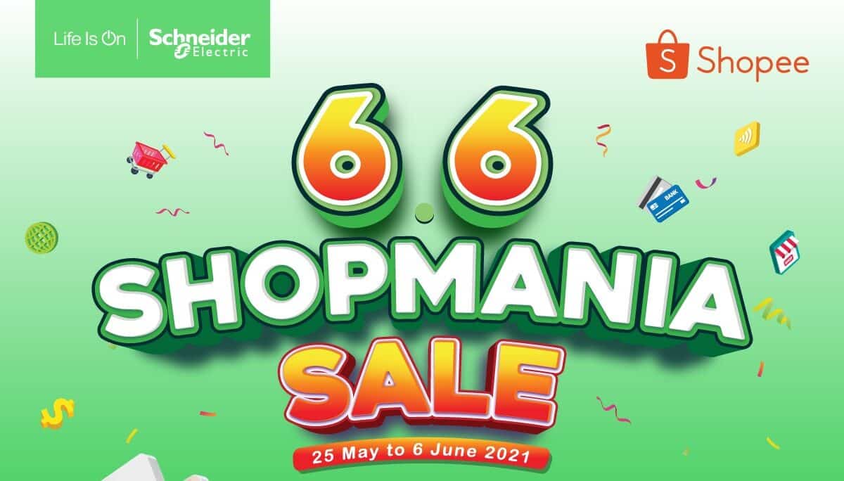 Read more about the article Schneider Electric’s 6.6 Shopmania serves discounts up to 15% on home electrical devices!