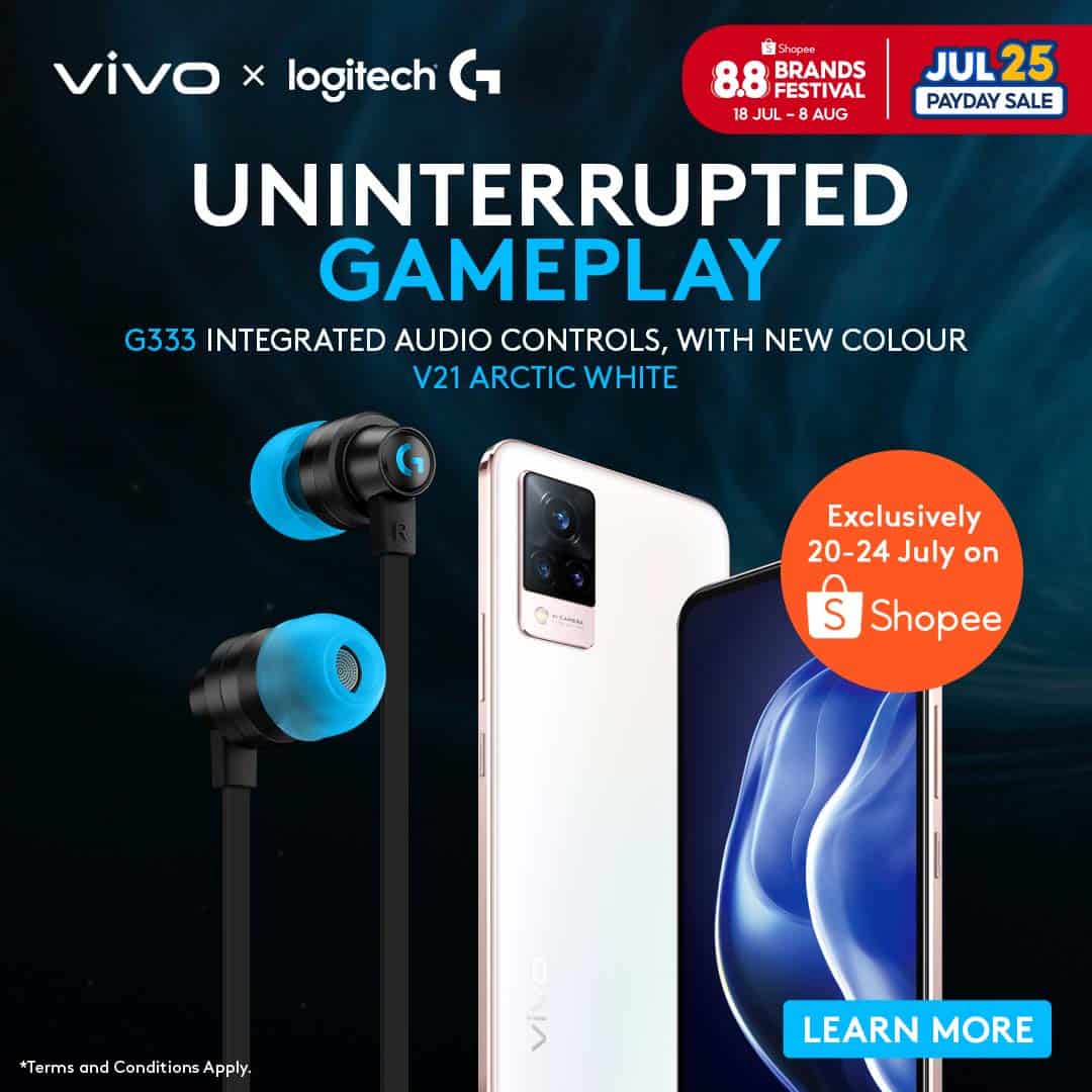 Read more about the article “Meet the New Match” Exclusive vivo x Logitech G Bundle Deal Available on Shopee Starting this 20 July