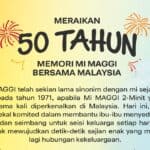 Kempen MAGGI Sah Malaysia kembali untuk raikan kegemilangan 50 tahun memori MAGGI bersama Malaysia
