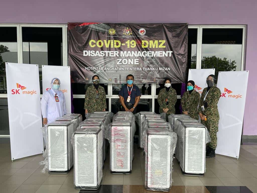 Read more about the article SK magic provides clean air and water to Malaysians at Covid-19 vaccine centers and hospitals
