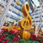 Gigantic Musical Instruments Deck WCT Malls This Christmas