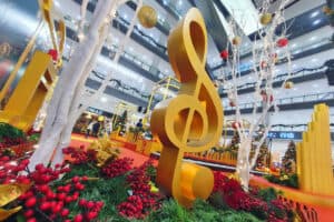 Read more about the article Gigantic Musical Instruments Deck WCT Malls This Christmas