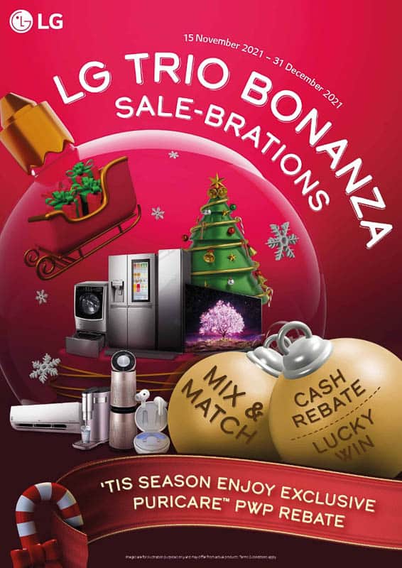 Kick Off The Year-End With LG Trio Bonanza Sale-brations