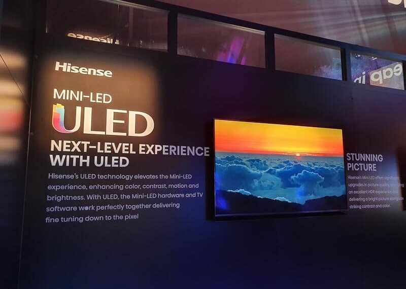 Hisense Brings Next-Gen ULED 8k Mini-Led Series And The World’s First 8k Resolution Laser Display Technology Solution To CES 2022