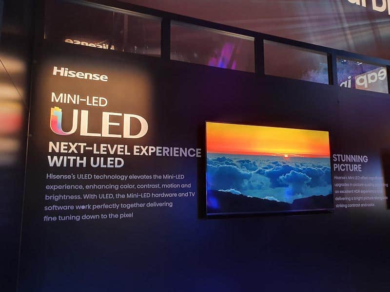 You are currently viewing Hisense Brings Next-Gen ULED 8k Mini-Led Series And The World’s First 8k Resolution Laser Display Technology Solution To CES 2022