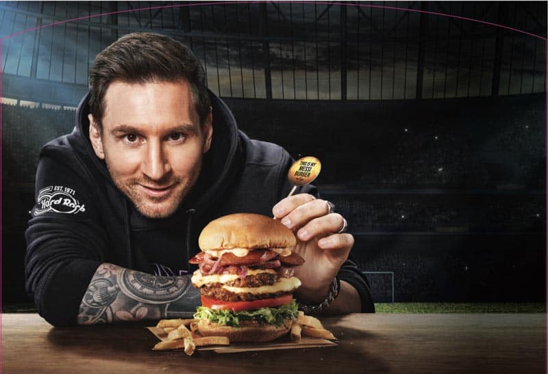 Read more about the article Hard Rock Cafe Puteri Harbour Launches Its Newest Burger Inspired By Brand Ambassador Lionel Messi￼