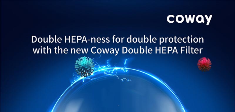 Coway Memperkenalkan Penapis Double HEPA dalam Penulen Udara Untuk Perlindungan Berganda dan Ketenangan Fikiran