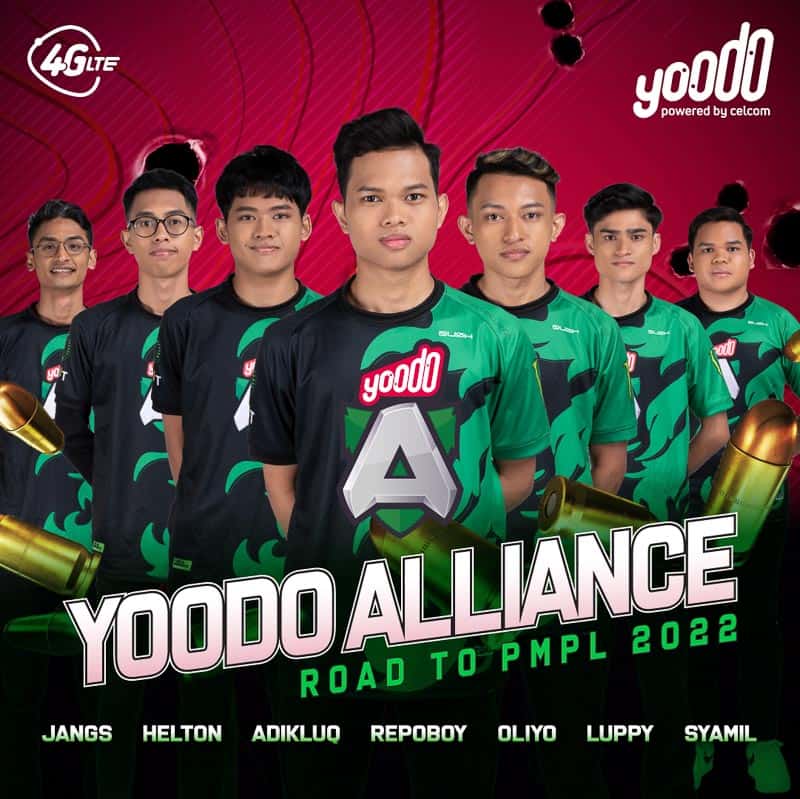 You are currently viewing Yoodo Alliance Menghangatkan Arena PUBG Mobile Tempatan Dengan Barisan Pemain Baharu