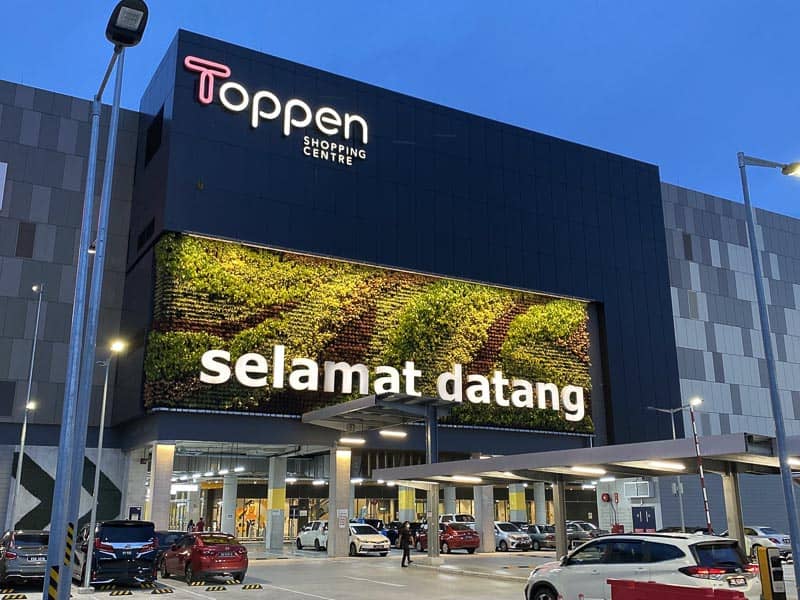 Read more about the article Pusat Membeli-belah Toppen membuka peluang untuk jenama terkenal ke selatan Malaysia
