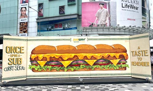 Subway Invokes Nostalgia  With All New Curry Sub And Localised Sandwich Wrapper For Merdeka And Malaysia Day