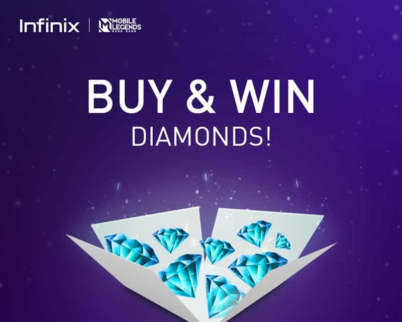 Attention All Mobile Legends Gamers! Infinix Malaysia To Give Away 125,000 MLBB Diamonds to Gamers Nationwide!