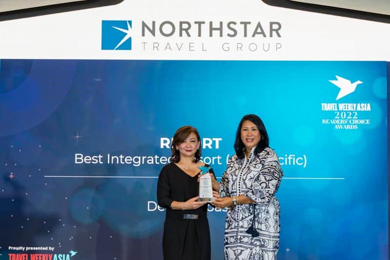 Desaru Coast named “Best Integrated Resort – Asia Pacific” inTravel Weekly Asia’s Reader’s Choice Awards