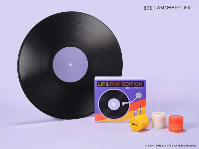 You are currently viewing Amorepacific and BTS collaborate to release limited-edition set featuring NEW “Butter” Lip Sleeping Mask flavor