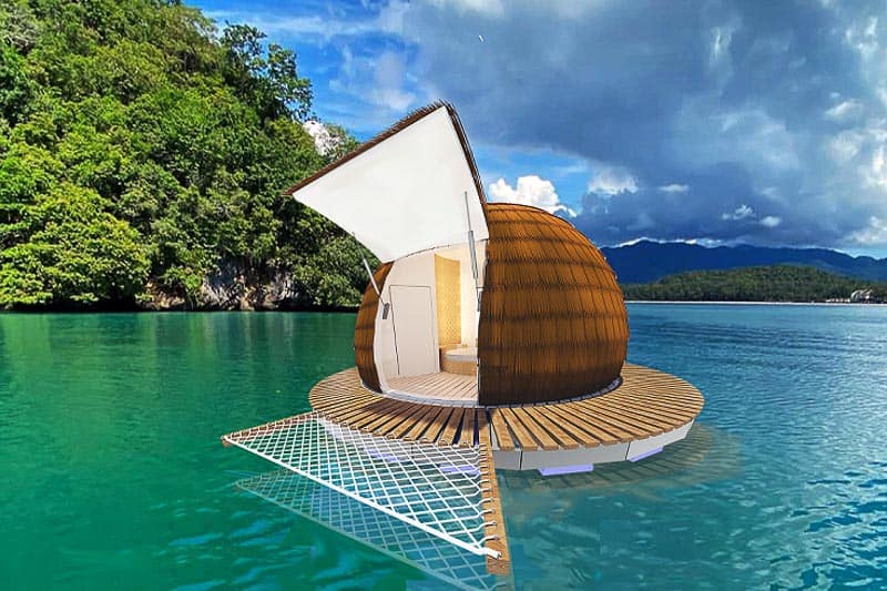 Pereka dari Malaysia memenangi USD100,000 untuk membina Airbnb berinspirasikan kelapa