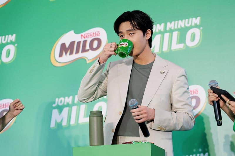 Jom Minum MILO® Bersama Park Seo-Jun 4