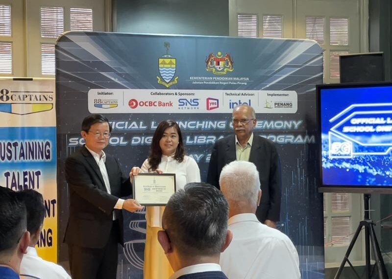 Bekerjasama Dalam Program Perpustakaan Digital  Di Pulau Pinang