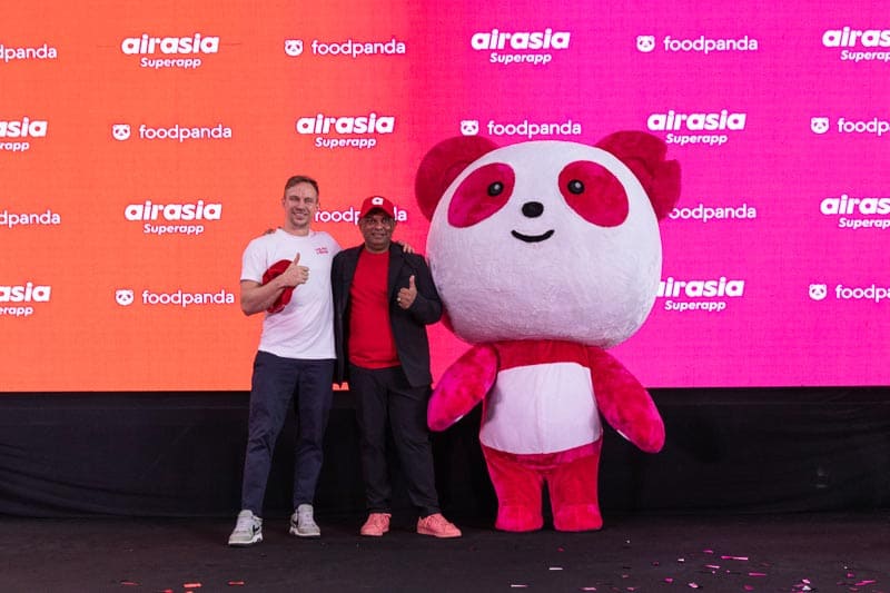 “Merah bertemu merah jambu” airasia Superapp dan foodpanda bergabung tenaga untuk kerjasama yang inovatif