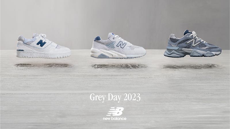 New Balance Celebrates “Grey Day” by Honoring Its Timeless Grey Colour and Lasting Brand Legacy