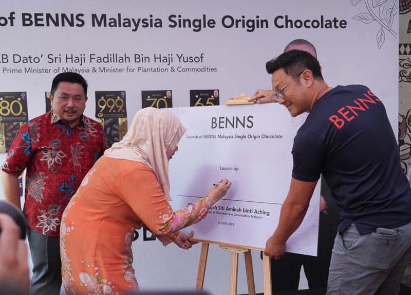 Coklat Benns yang diiktiraf di peringkat antarabangsaMelancarkan Perisa Coklat Tunggal Asal Malaysia