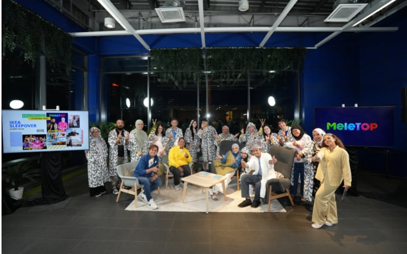 Lebih 60 Peserta Bertuah Bermalam di Gedung Sempena IKEA Sleepover Seluruh Malaysia Yang Pertama