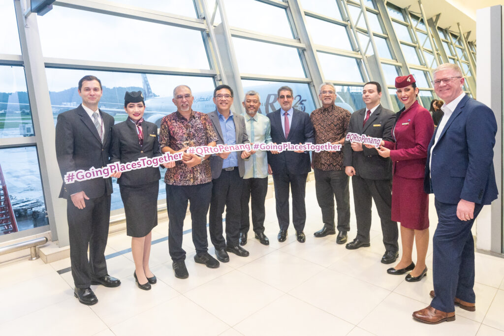 Qatar Airways Welcomes the Resumption of Daily Services to Penang