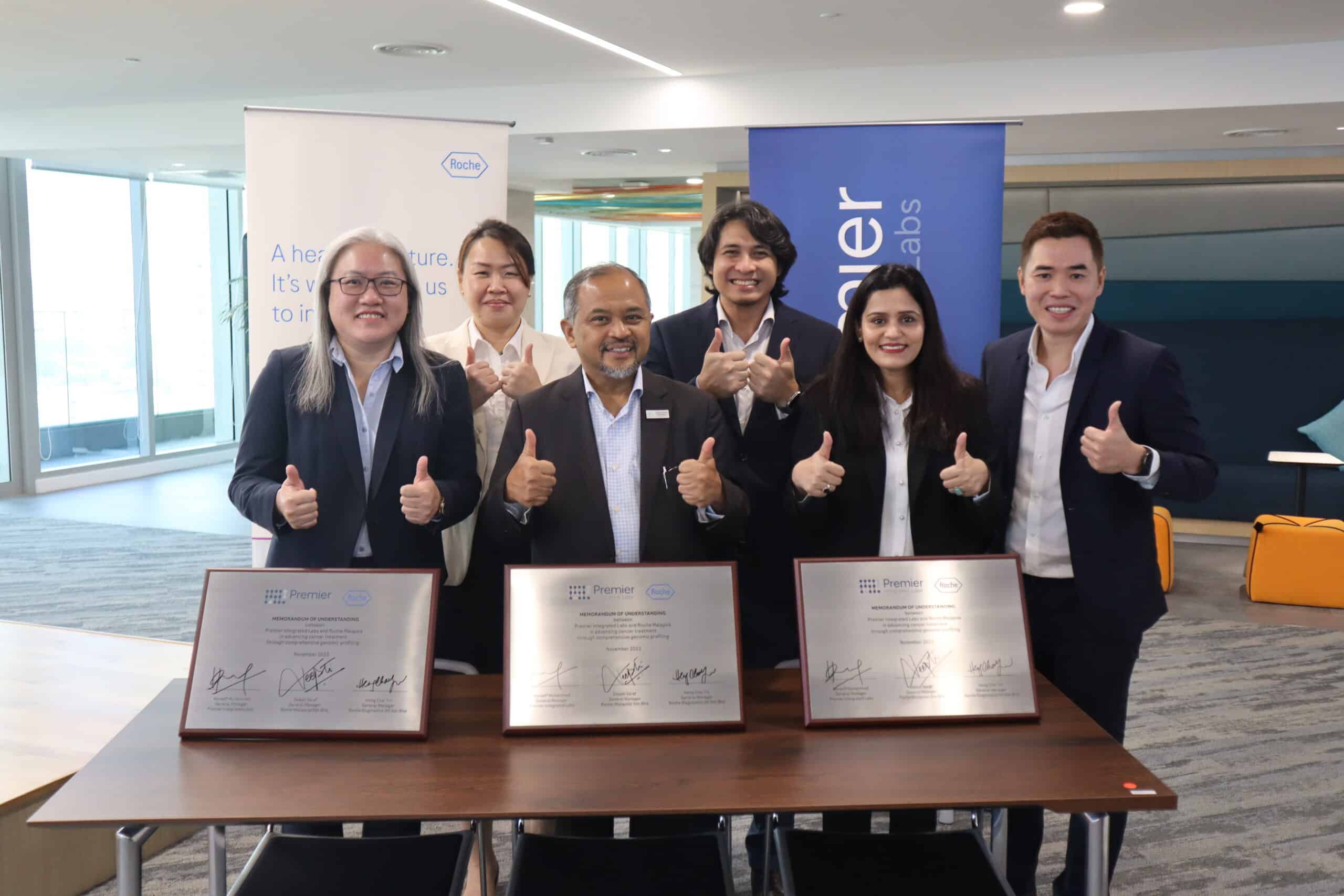 Roche in Malaysia signs MoU with Premier Integrated Labs