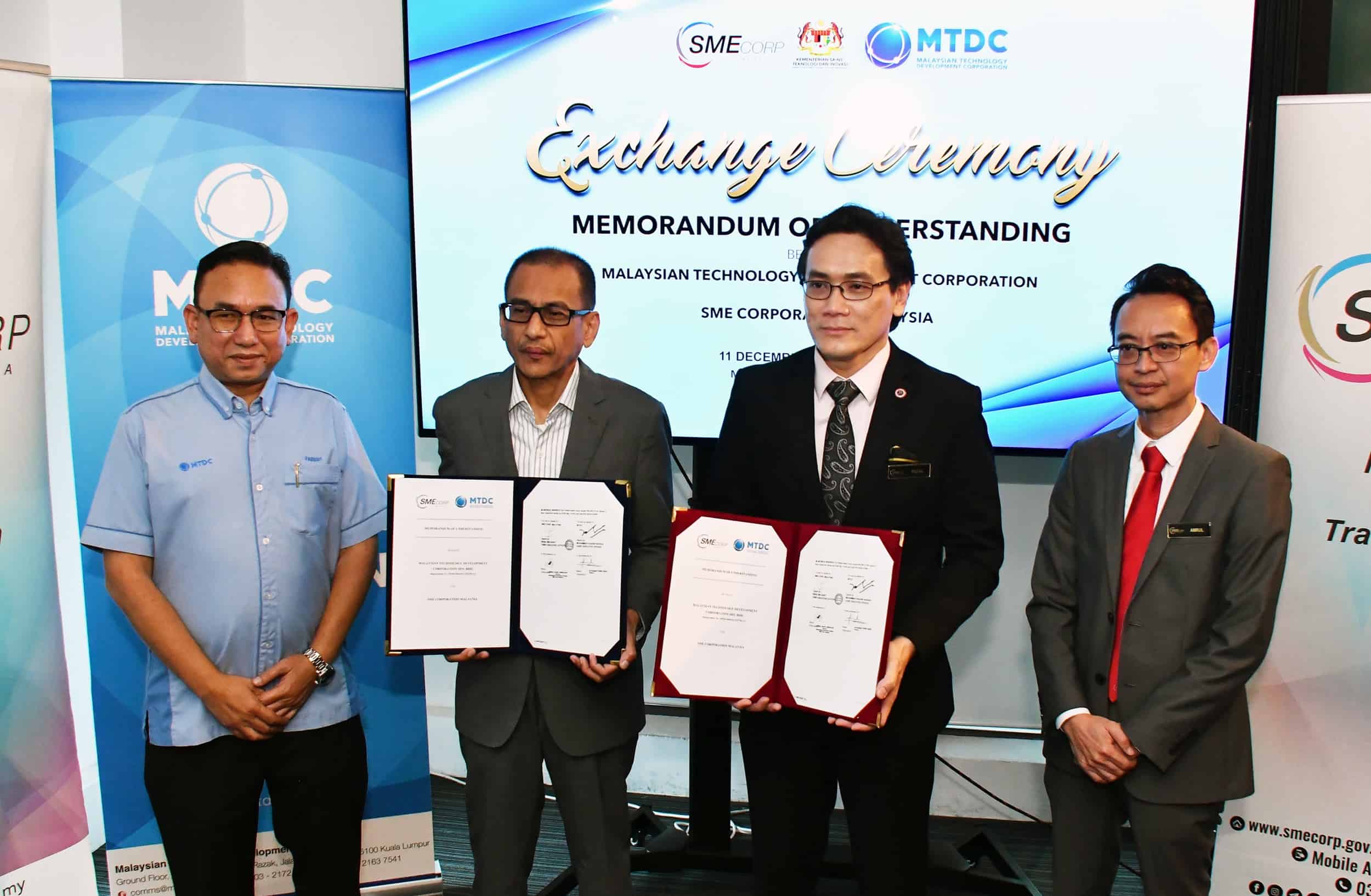 MTDC AND SME CORP COLLABORATE TO EMPOWER MALAYSIAN SMES IN THE EXPORT MARKET