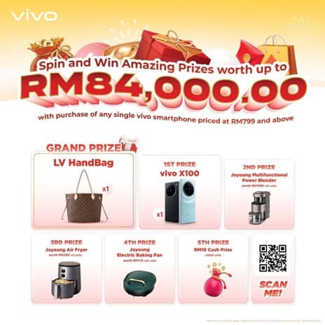MORE CHANCES TO WIN A LOUIS VUITTON BAG WITH VIVO MALAYSIA’S MERRY MERRY ONG