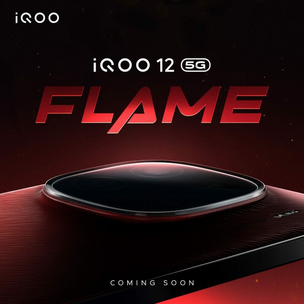 FLAME IN THE NEW YEAR WITH THE NEW COLOUR OF IQOO 12