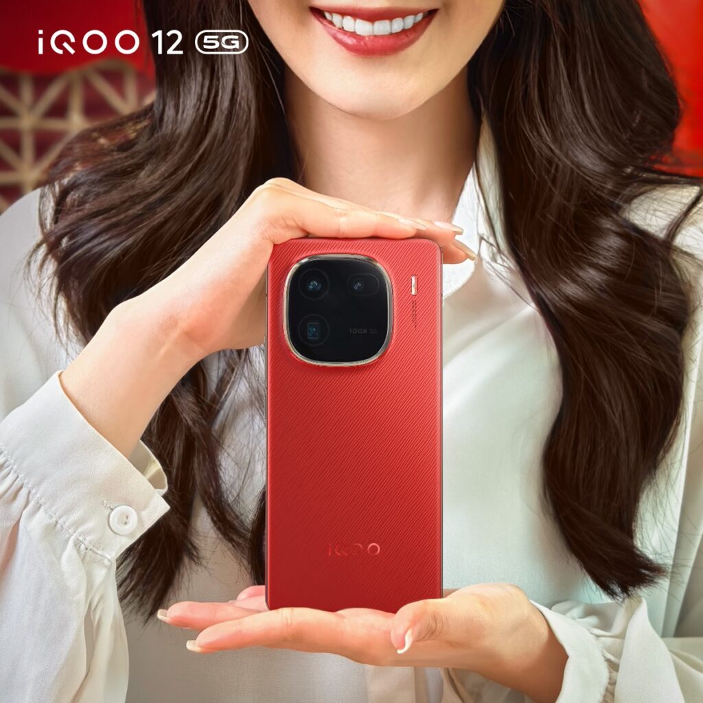 iQOO LIGHTS UP THE LUNAR NEW YEAR WITH THE FIERY iQOO 12 FLAME VARIANT