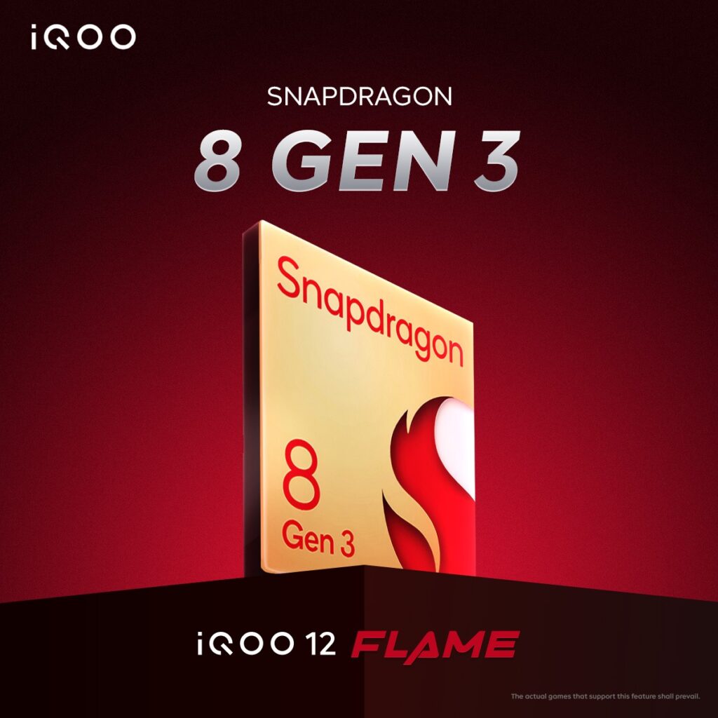 iQOO LIGHTS UP THE LUNAR NEW YEAR WITH THE FIERY iQOO 12 FLAME VARIANT