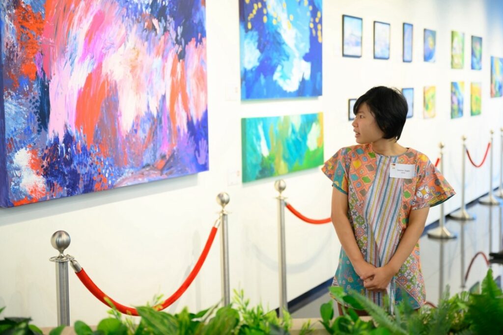Applied Materials South East Asia Proudly Partners with North East CDC to Launch Art Gallery