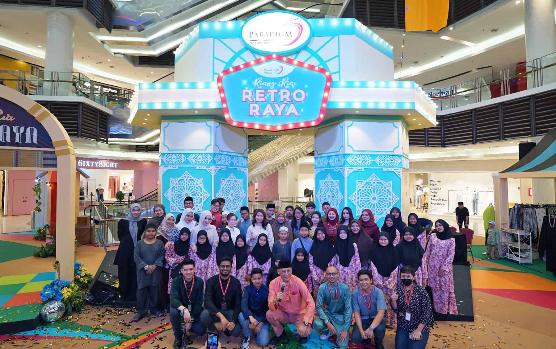 Paradigm Mall Petaling Jaya Launches Riang Ria Retro Raya Campaign
