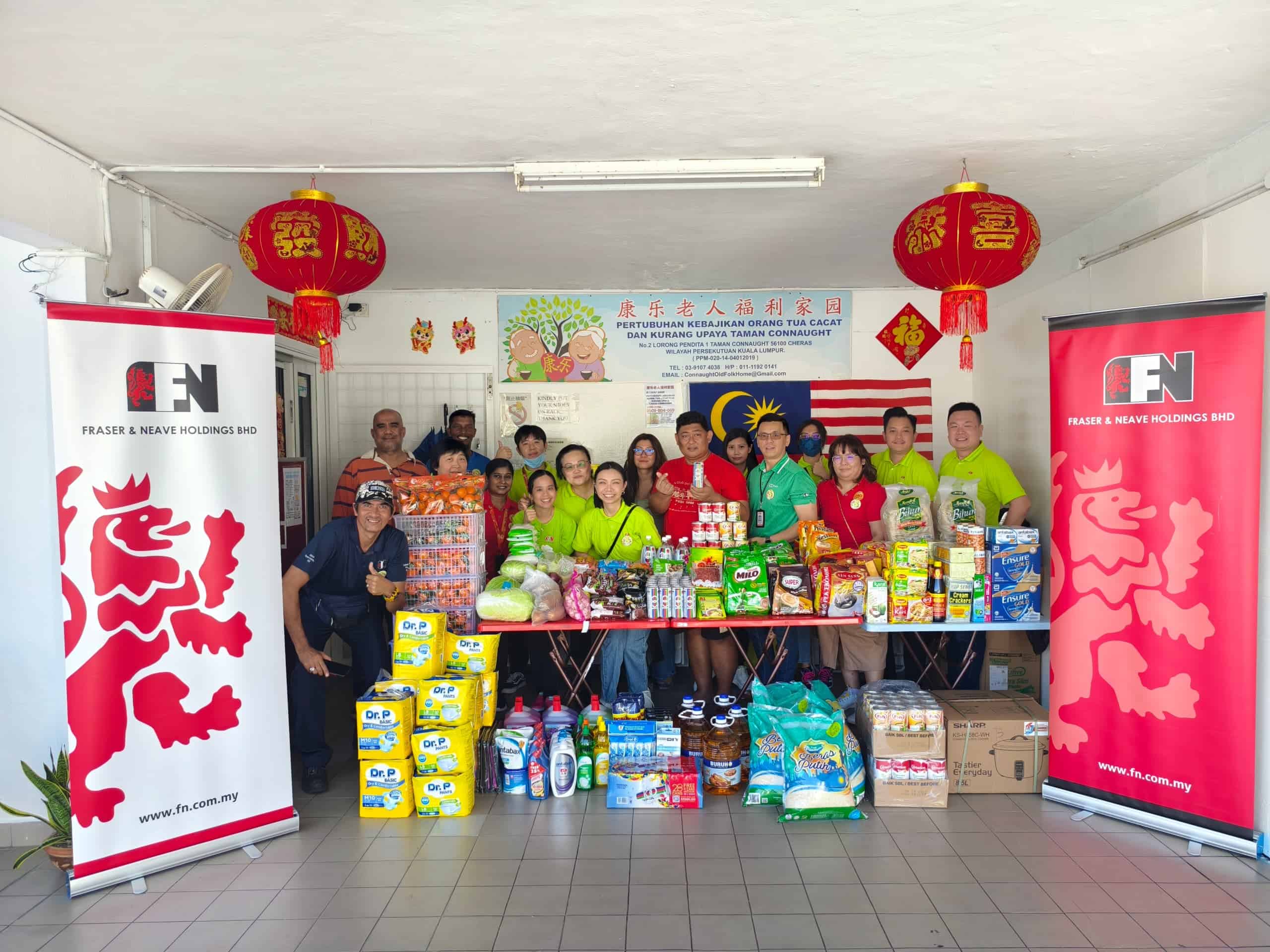 F&N Spreads Chinese New Year Joy to Over 500 Children, Elderly and Underprivileged Across Malaysia